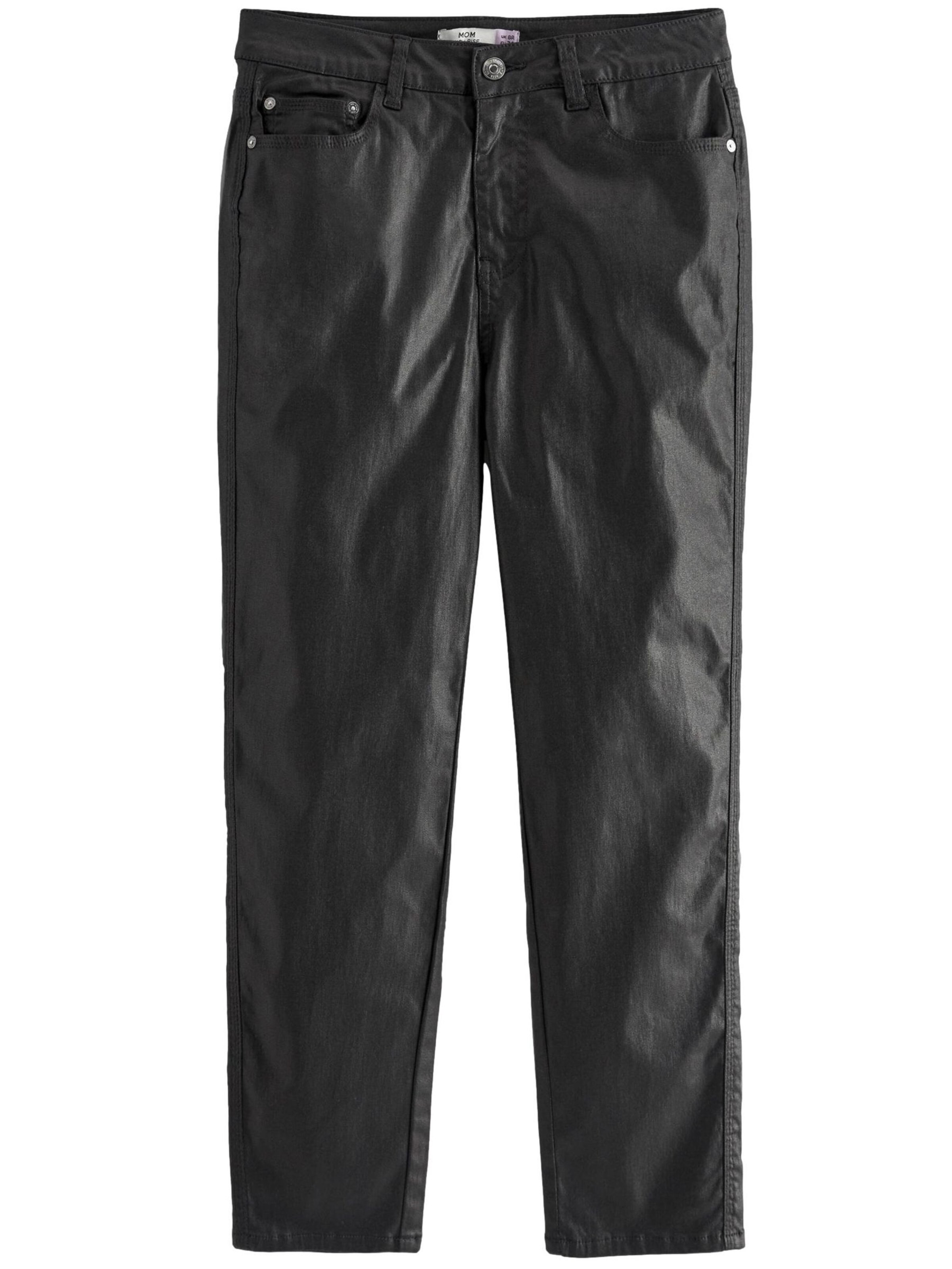 Next Ohlapna forma Hlače | črna barva: sprednja stran