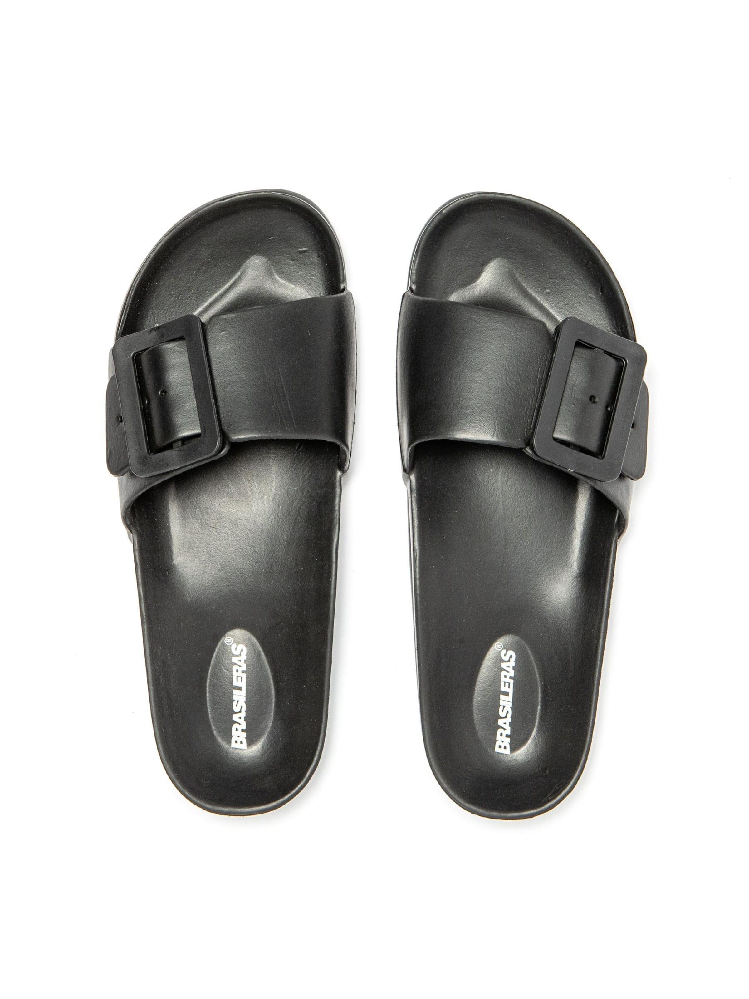 Brasileras - Zapatos abiertos 'Funflop' en negro