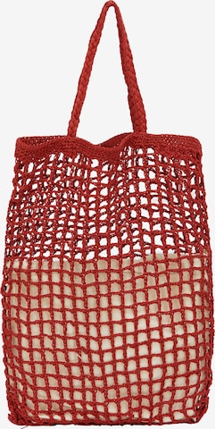 IZIA "Чанта тип ""Shopper""" в червено: отпред