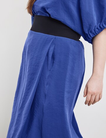 SAMOON Skirt in Blue