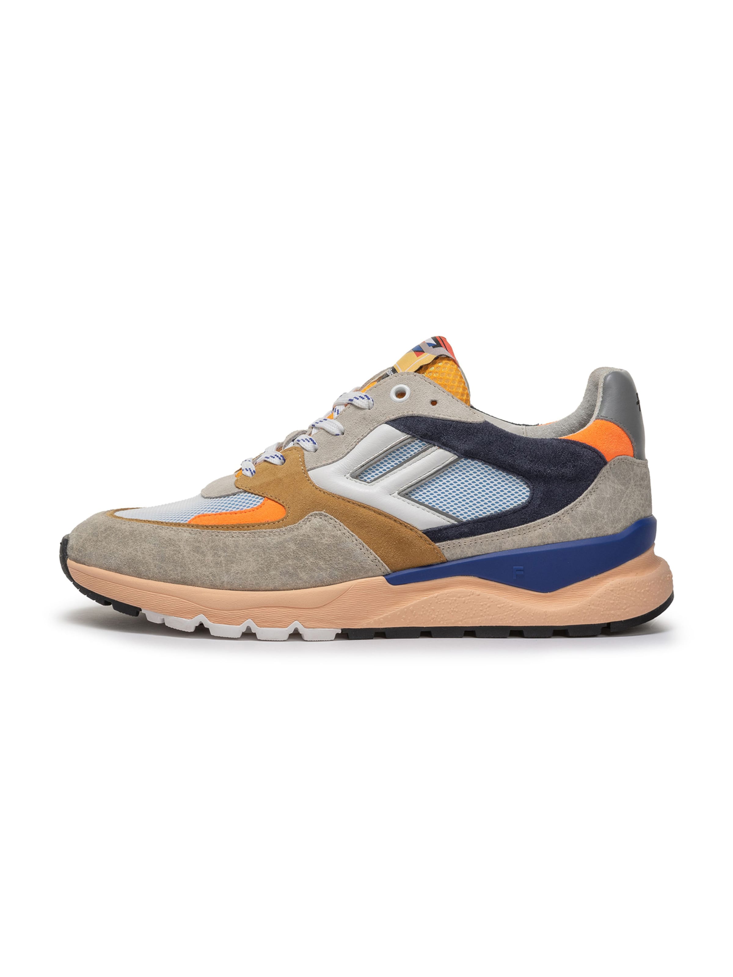 Floris van Bommel Sneakers laag 'DE TREENER 01' in Gemengde kleuren: voorkant