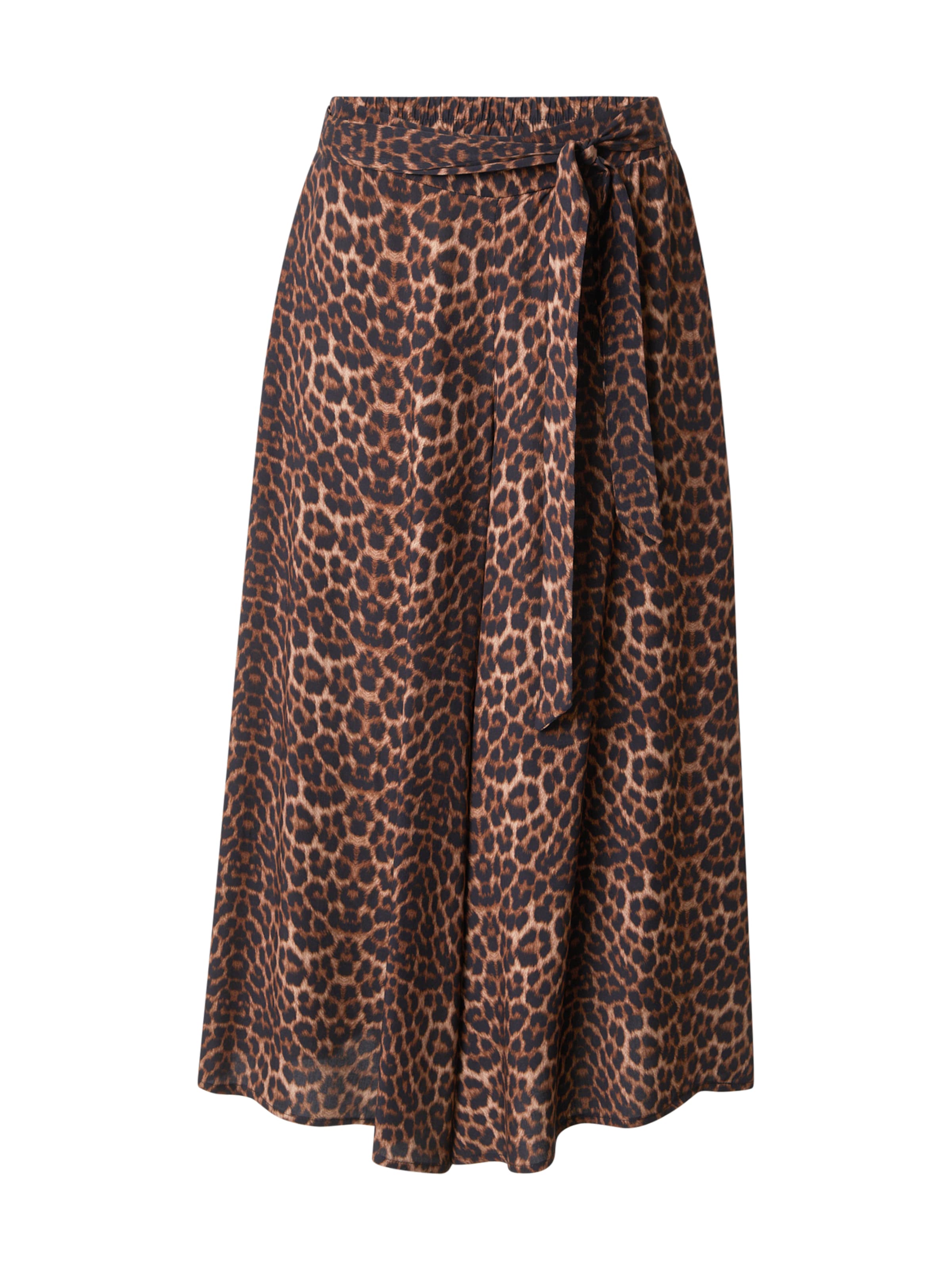 Herrlicher Wide leg Παντελόνι 'Nelanie' σε καφέ: μπροστά