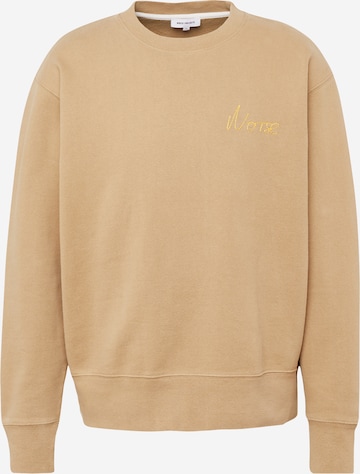 NORSE PROJECTS Sweatshirt in Beige: predná strana