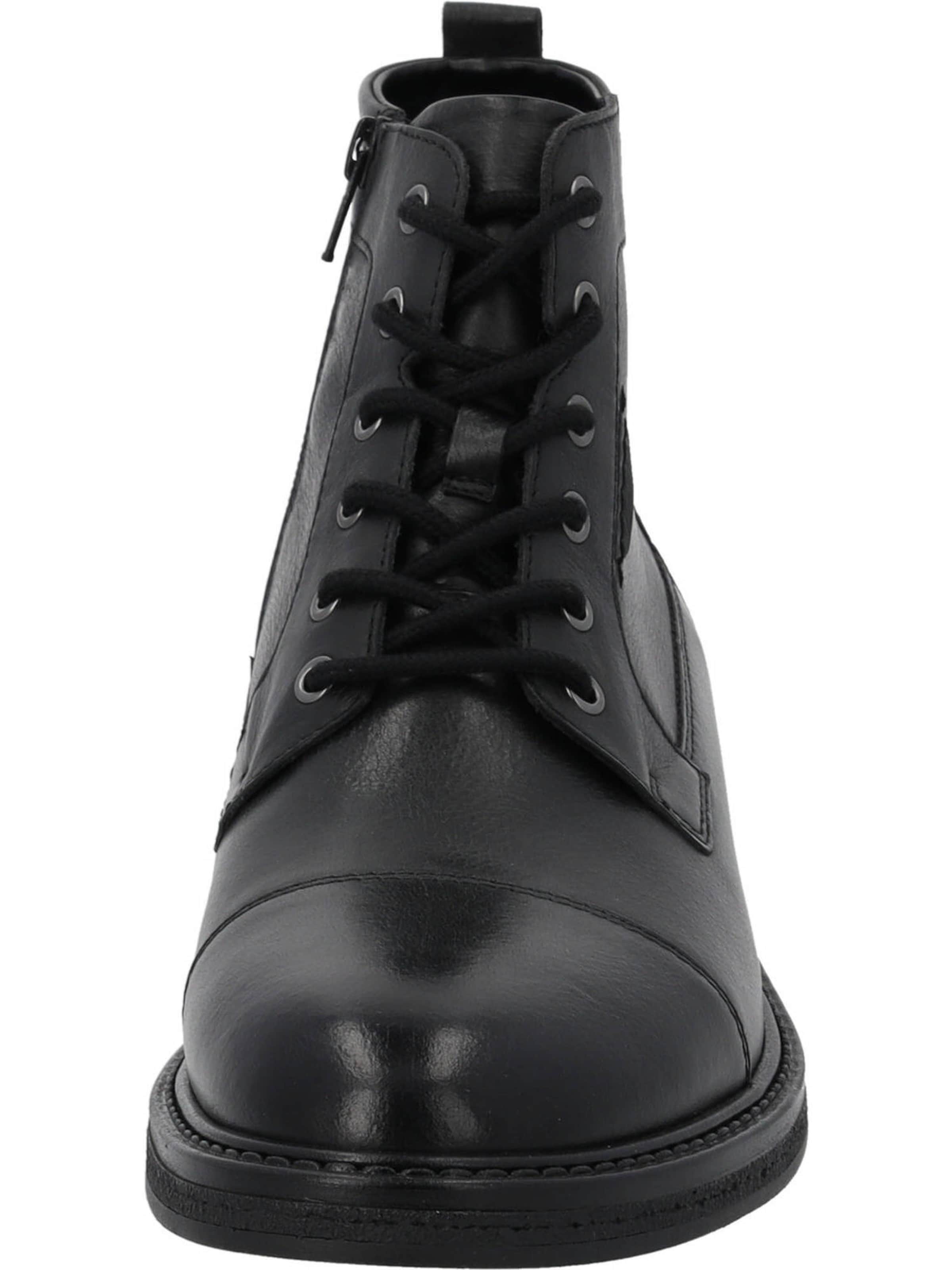 Bottines à lacets 'Marco' Palado en noir