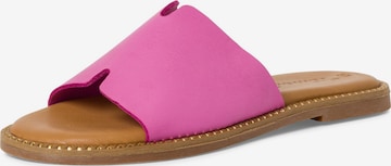 Tamaris Pantolette in Pink: Vorderseite