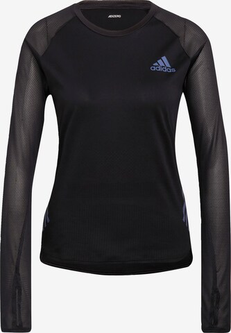 ADIDAS SPORTSWEARTehnička sportska majica 'Parley Adizero' - crna boja