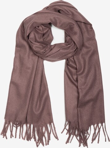 Cassandra Accessoires Scarf in Brown: front
