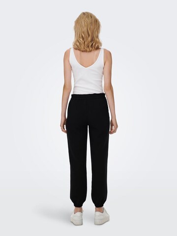 Effilé Pantalon 'Milian' ONLY en noir