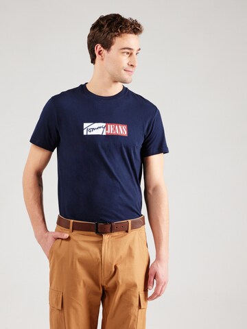 Maglietta di Tommy Jeans in blu: frontale