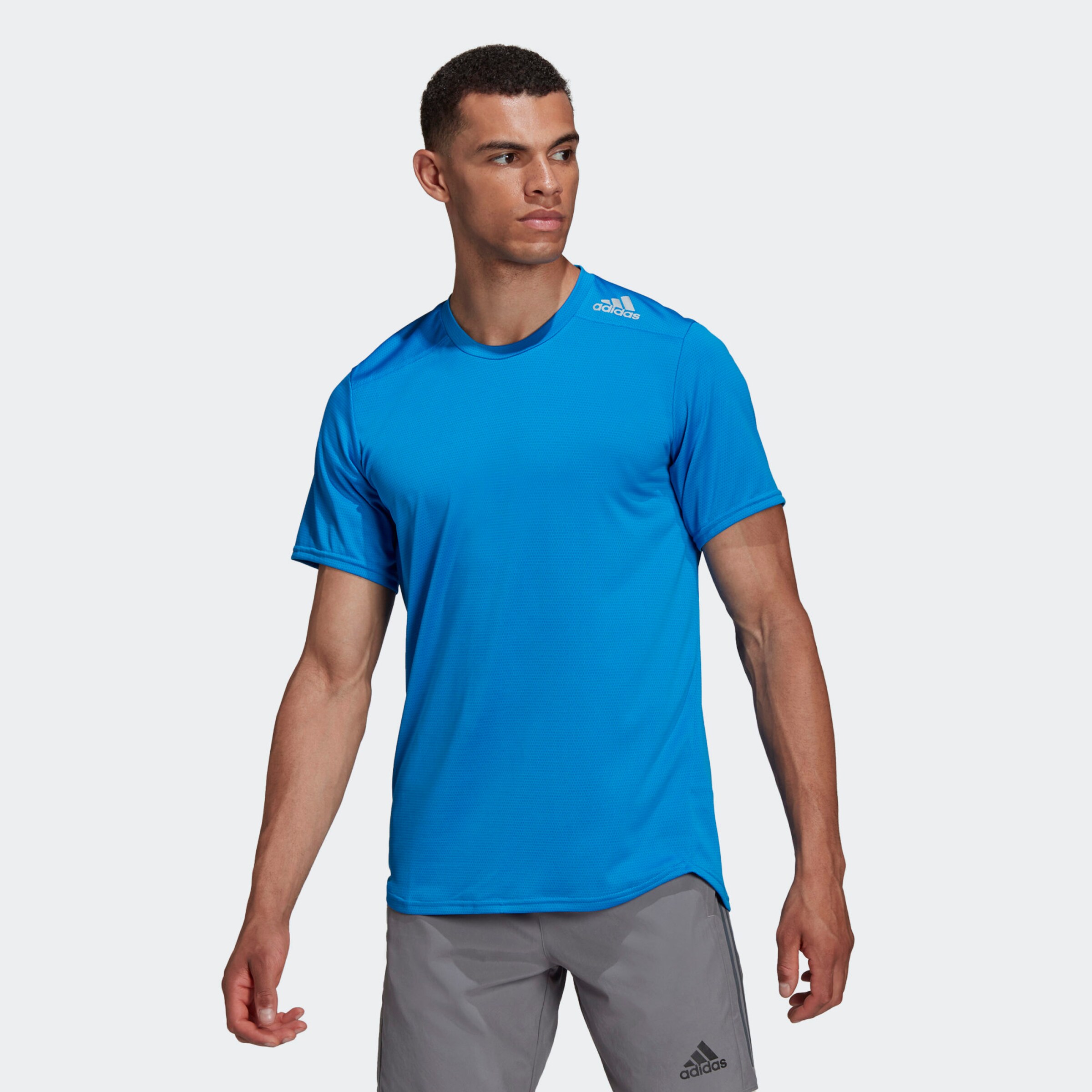 Männer Sportarten ADIDAS PERFORMANCE Shirt in Blau - FF58345
