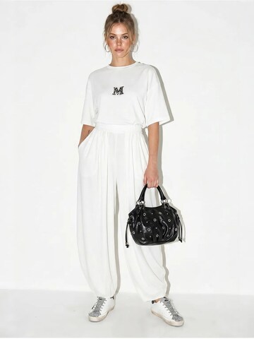 Pantalons de tailleur Bianco Lucci en blanc