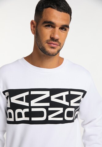 Bruno Banani Sweatshirt 'Richardson' in White