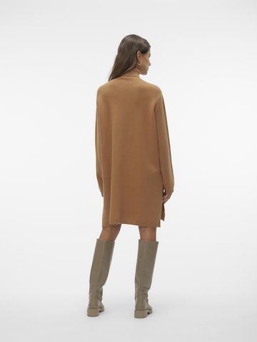 VERO MODA Knit dress 'MATHILDE' in Brown