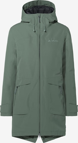 VAUDE Outdoorjas 'Skomer III' in Groen: voorkant