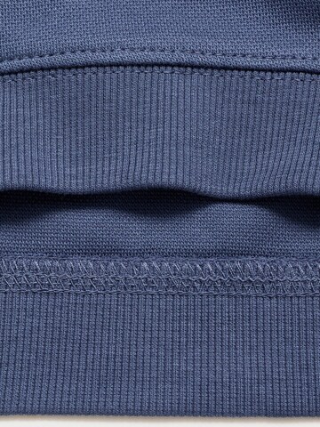 MANGO KIDS Sweatshirt 'PIQUESET' i blå