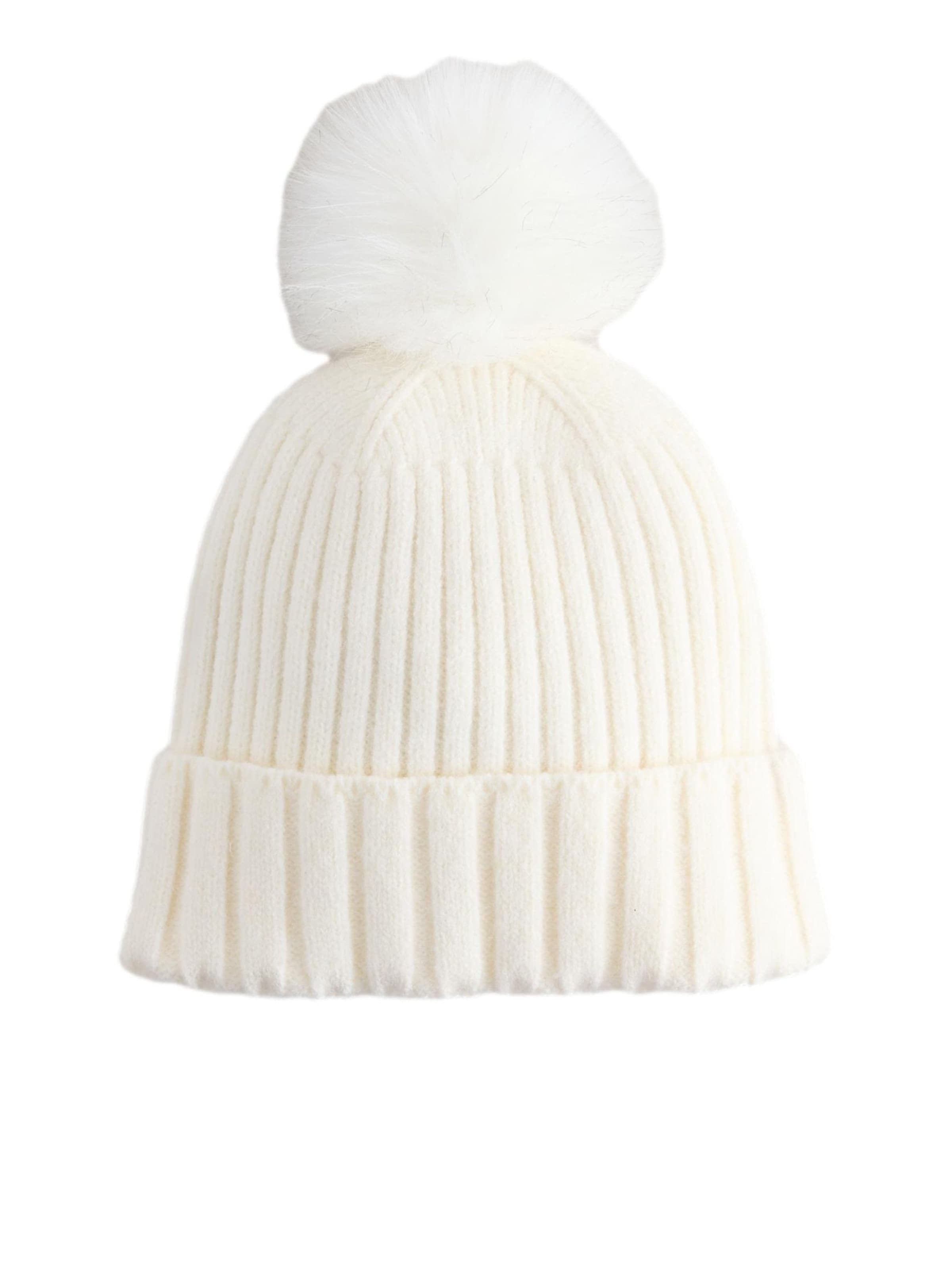 Next Beanie in Beige: front