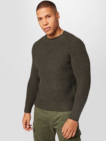 REPLAY Sweater in Green: front