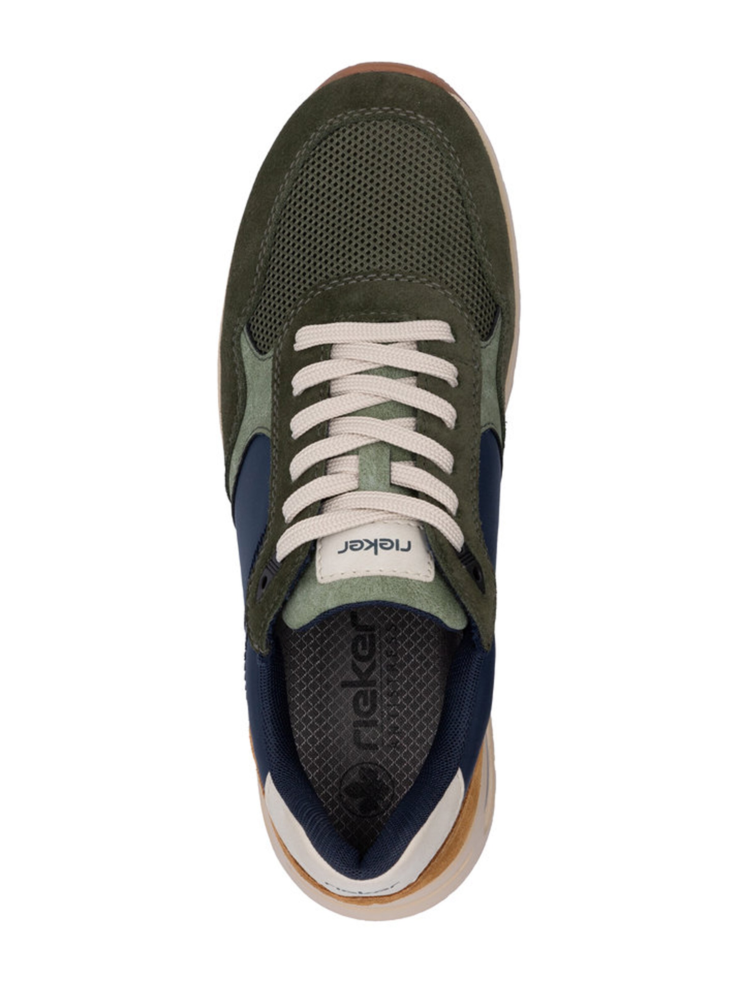 Rieker Σνίκερ χαμηλό σε πράσινο