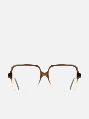 FERRAGAMO Zonnebril in Bruin