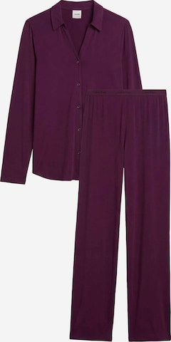 Calvin Klein Underwear - Pijama en lila: frente