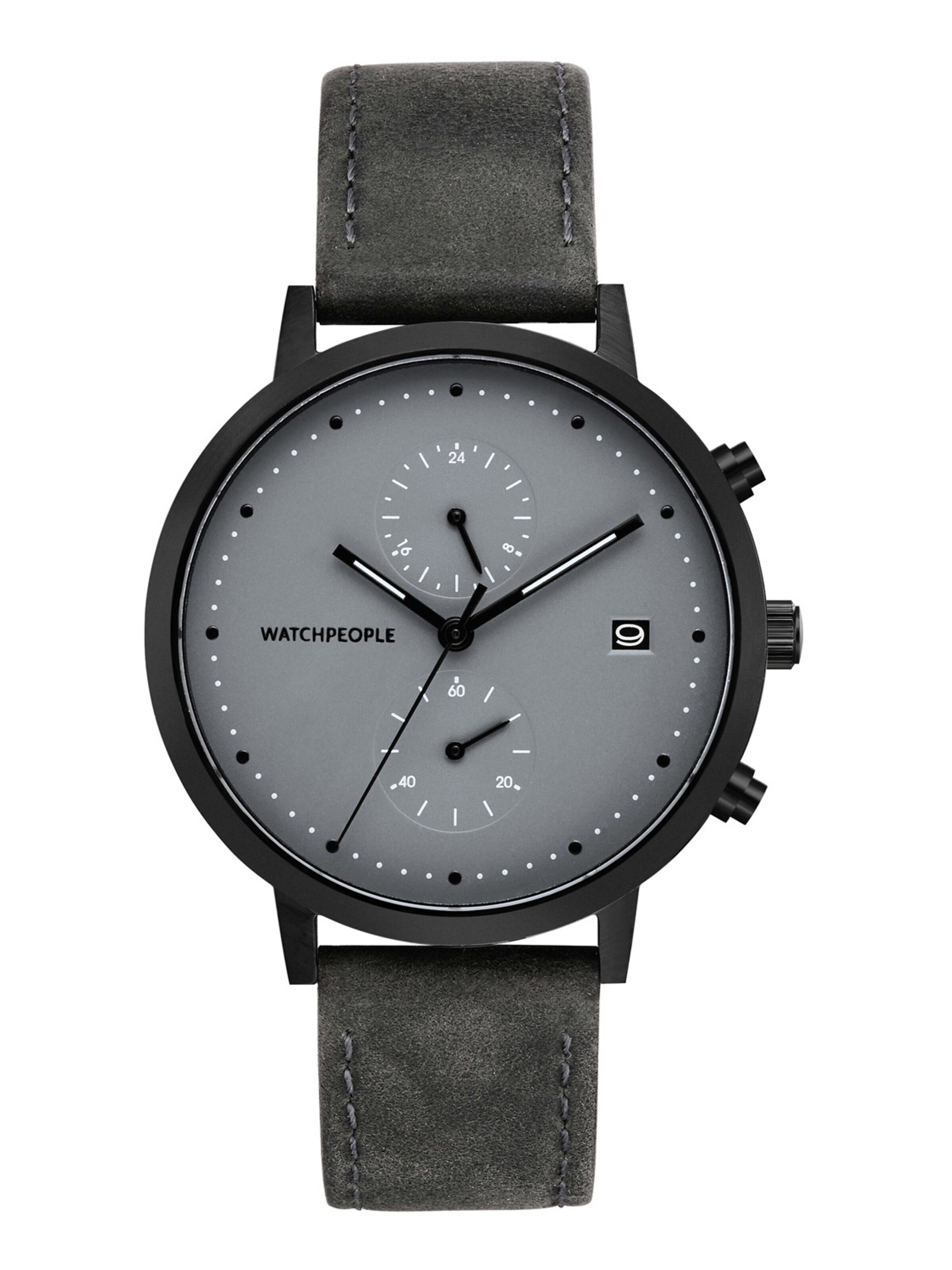 WALTER GROPIUS Analog Watch 'COSMO' in Grey: front
