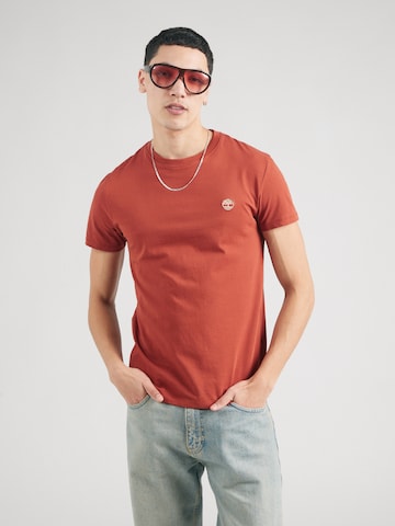 TIMBERLAND Shirt 'Dun-River' in Red: front