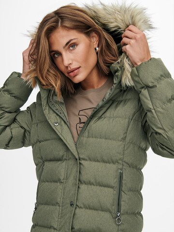 Veste d’hiver 'Luna' ONLY en vert