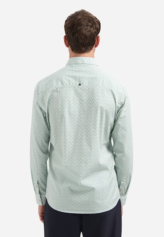 No Excess Regular fit Button Up Shirt in Blue