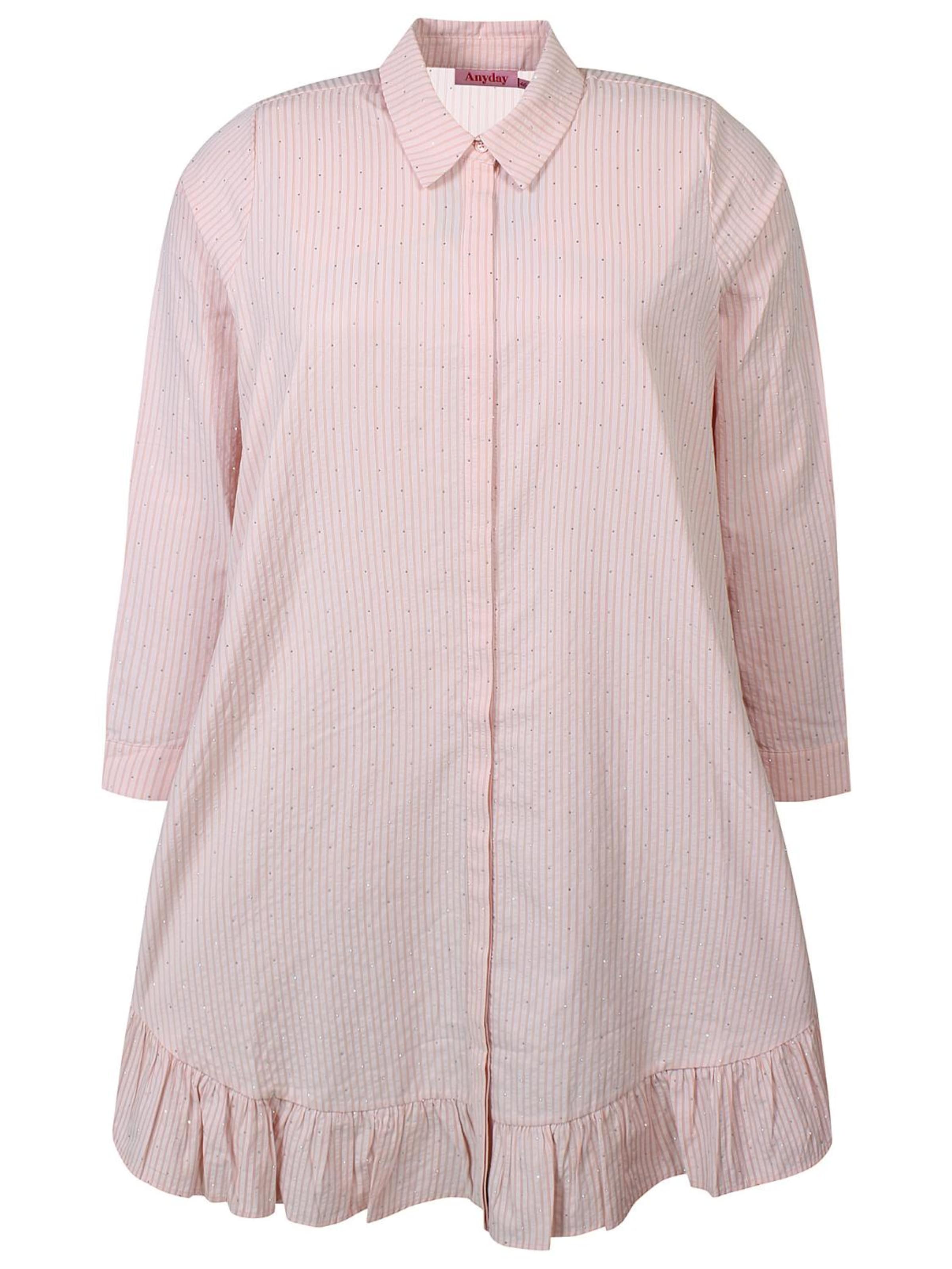 Anyday Jurk 'Tulipa 335' in Roze: voorkant