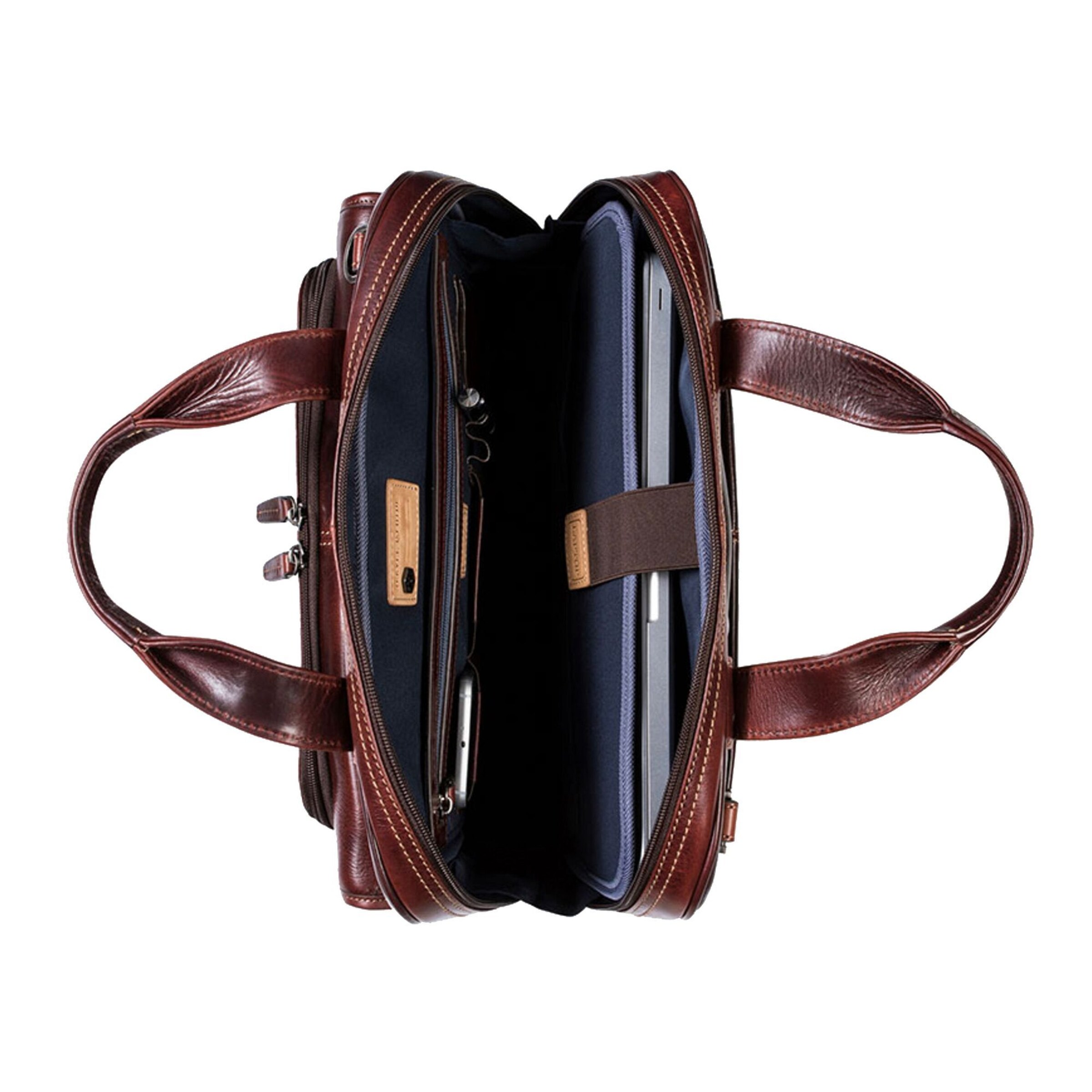 Jekyll & Hide Document Bag in Brown