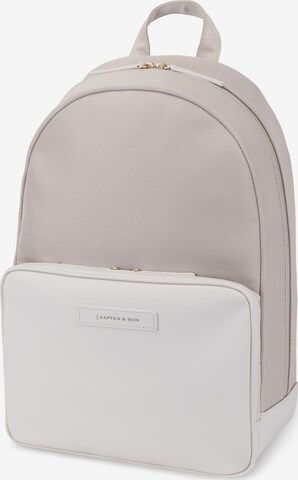 Kapten & Son Backpack 'Vardo Muted Clay Sprinkled' in Beige: front