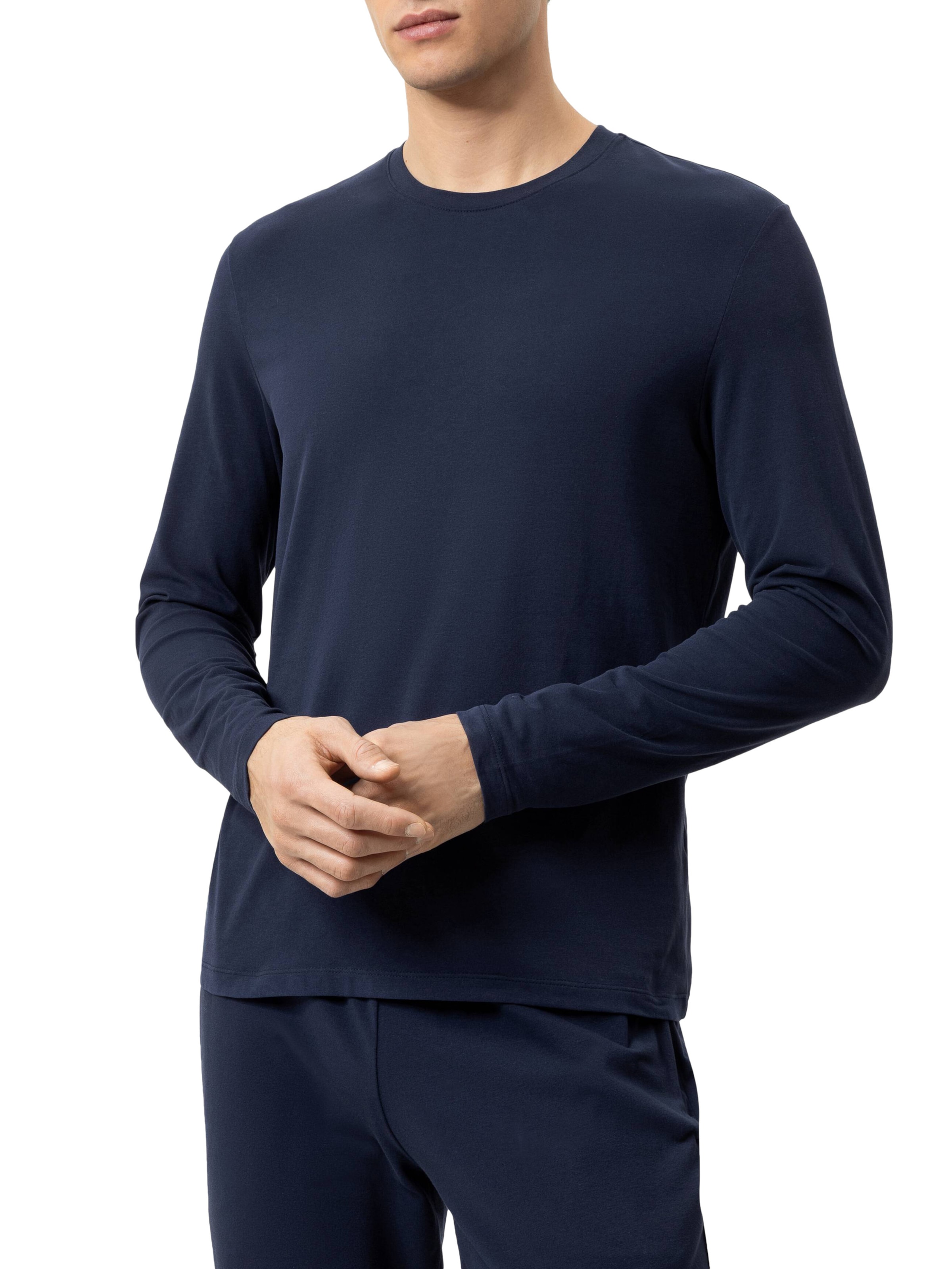 T-Shirt 'Relax Tuned' Mey en bleu