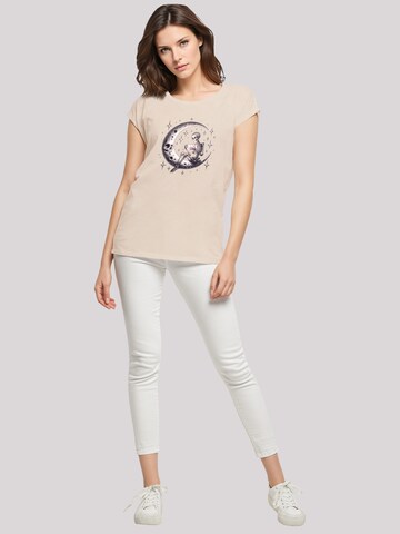 T-shirt 'Gothic Valentinstag Skelett Mond' F4NT4STIC en beige