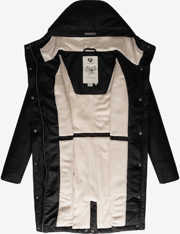 Ragwear Winter Coat 'Reloved Intl.' in Black