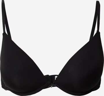 Push-up Sutien de la Women' Secret pe negru: față