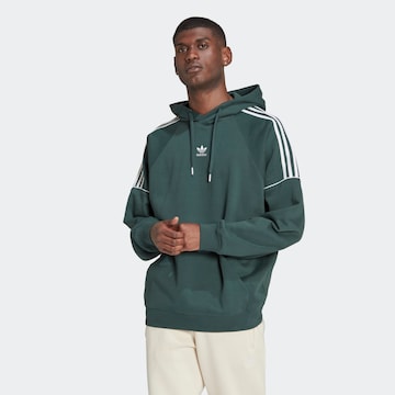 ADIDAS ORIGINALS Sweatshirt 'Rekive' in Grün: predná strana