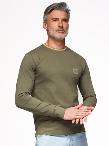 Ombre Shirt‌‌‌‌‌‌‌ in Grün