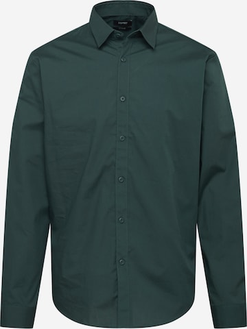 ESPRIT Button Up Shirt in Green: front