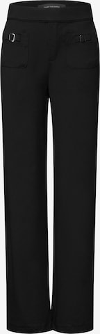 STREET ONELoosefit Hlače - crna boja: prednji dio