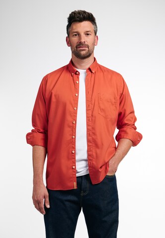 ETERNA Regular Fit Hemd in Orange: predná strana