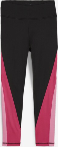 PUMA Skinny Workout Pants 'Fit' in Black: front