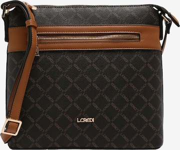 L.CREDI Crossbody Bag 'Filiberta' in Brown: front