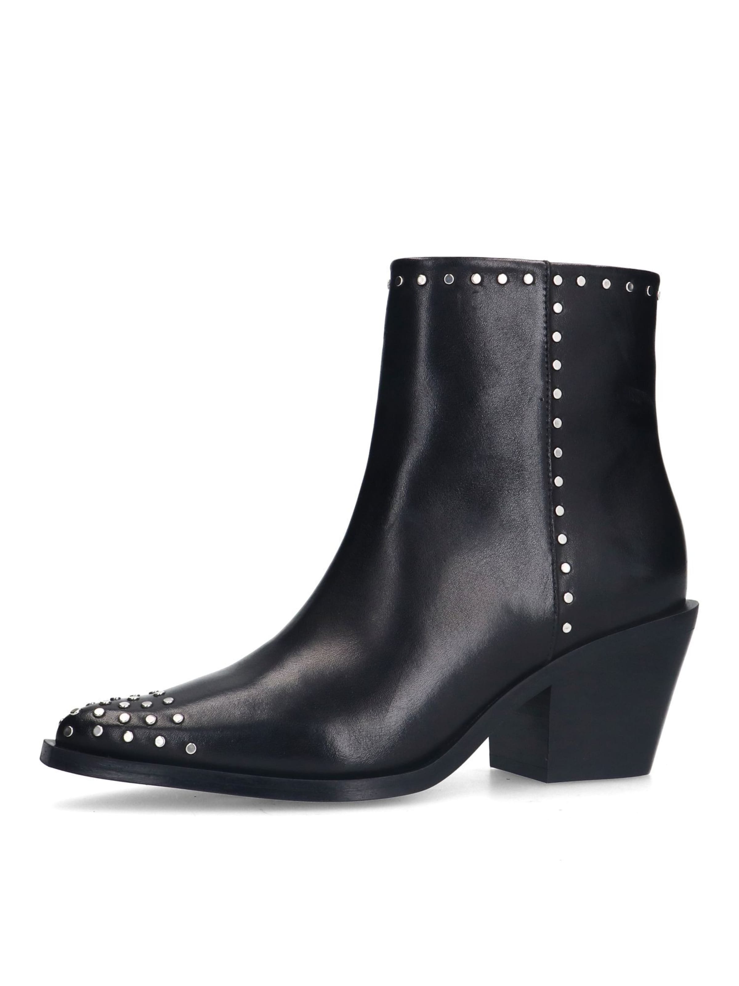 Bottines SACHA en noir : devant