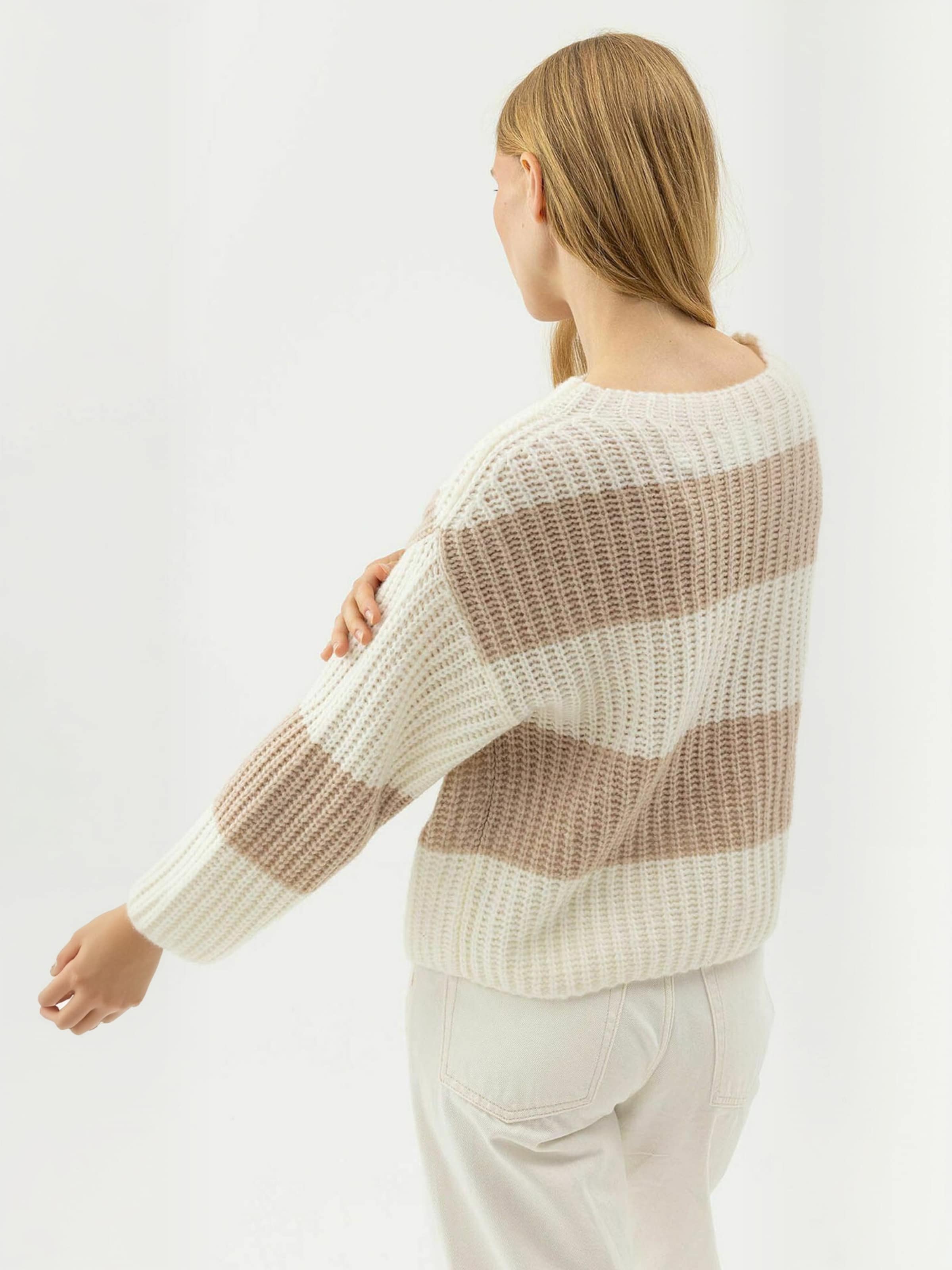 Holebrook Sweter ' Cajsa ' w kolorze beżowy
