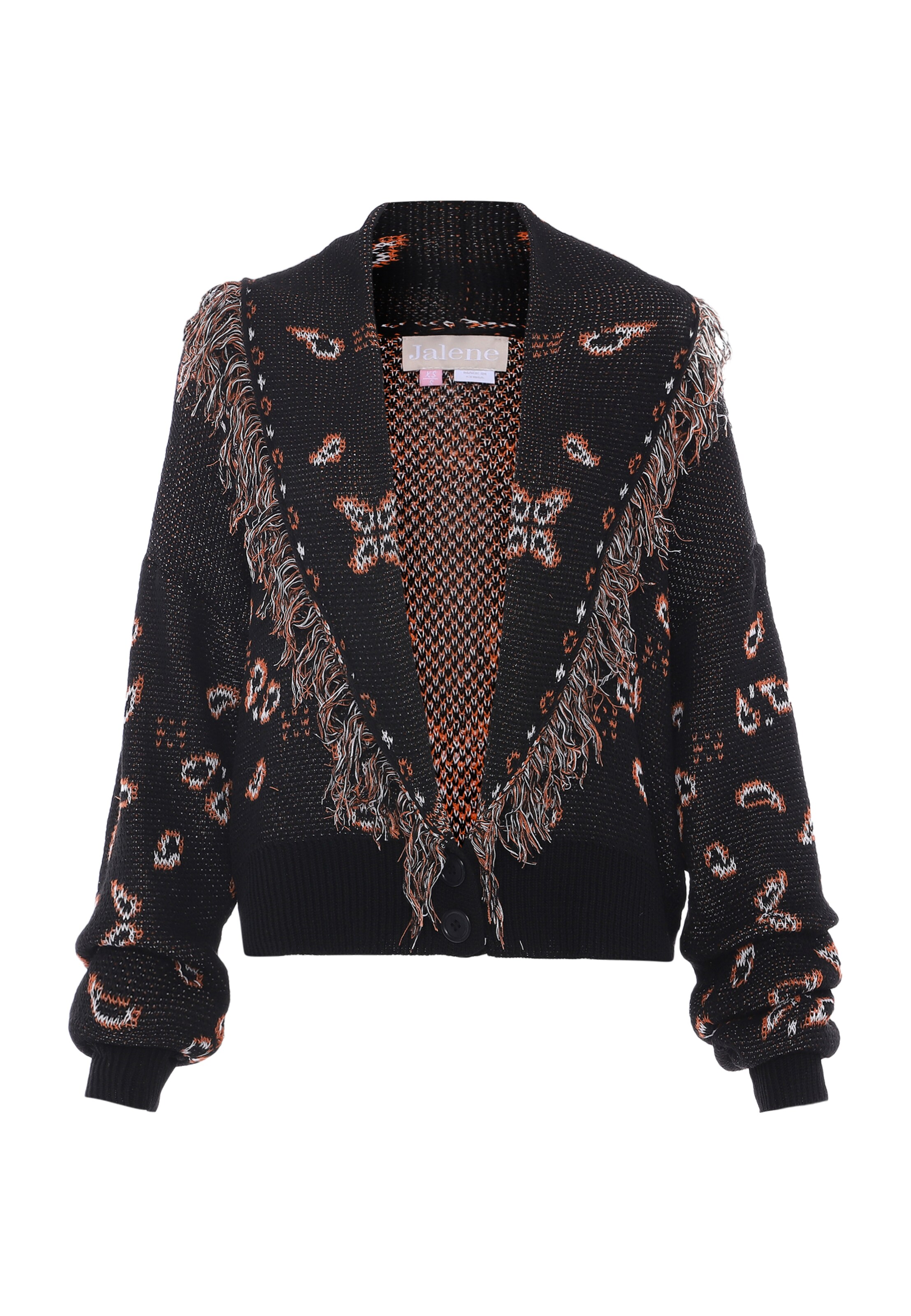 Jalene Knit cardigan in Black: front