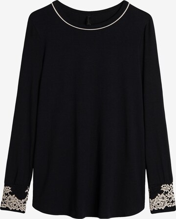 INTIMISSIMI Pajama Shirt in Black: front