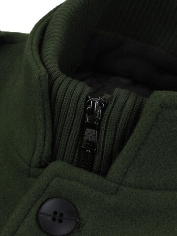 ALLTHEMEN Winter Coat 'Winterruhe' in Green