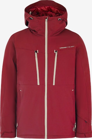 Veste de sport 'PRTTIMOTHY' PROTEST en rouge : devant