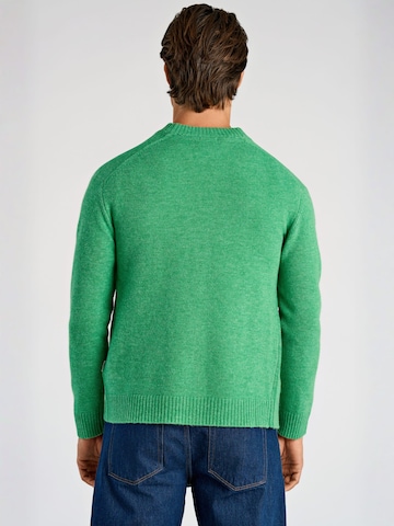 Lindbergh Gebreid vest in Groen
