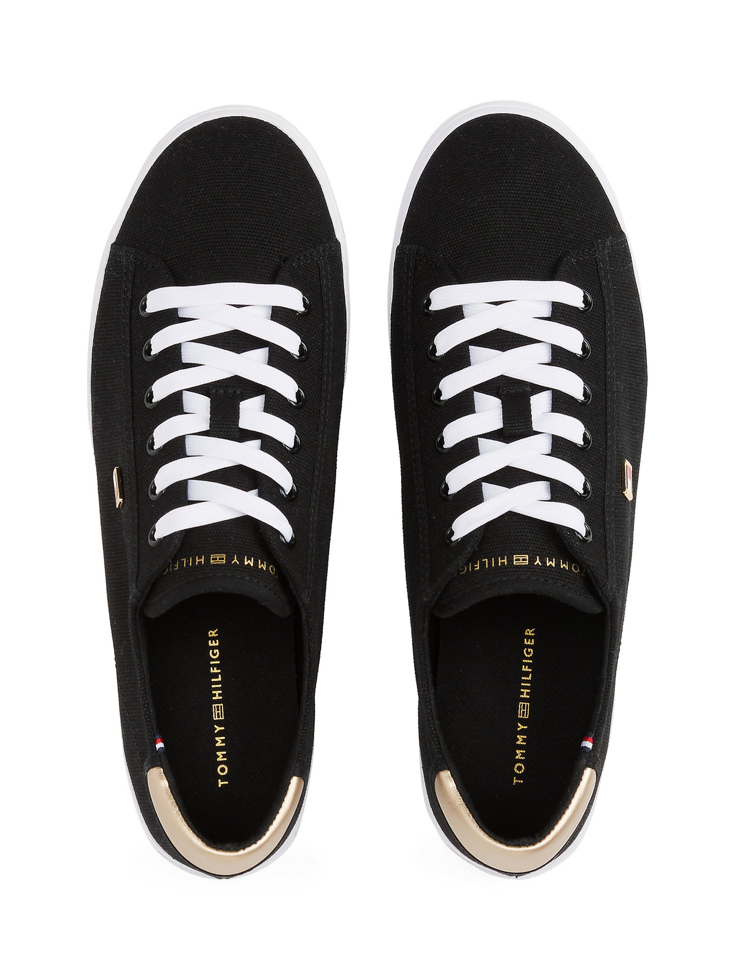 TOMMY HILFIGER Sneakers laag in Zwart